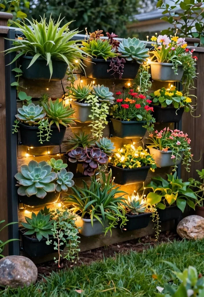 10 Short Garden Fence Ideas for Decorative Boundaries - 1. Lush Living Wall Fences 1
