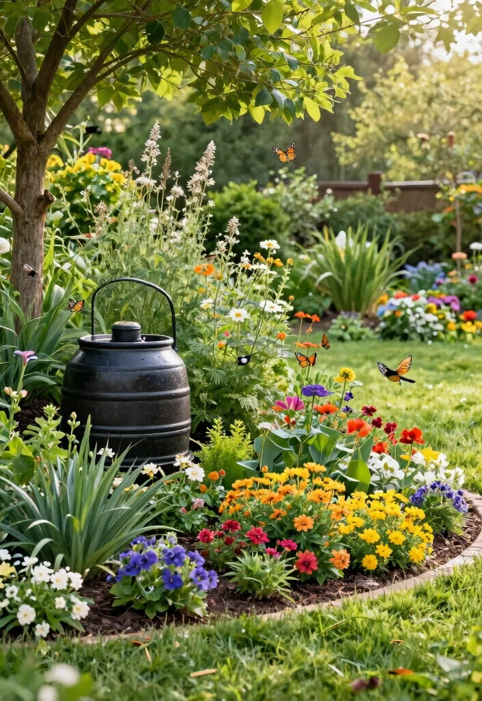 10 Slope Backyard Ideas for Challenging Landscape Layouts - 10. Eco-Friendly Slope Solutions 1