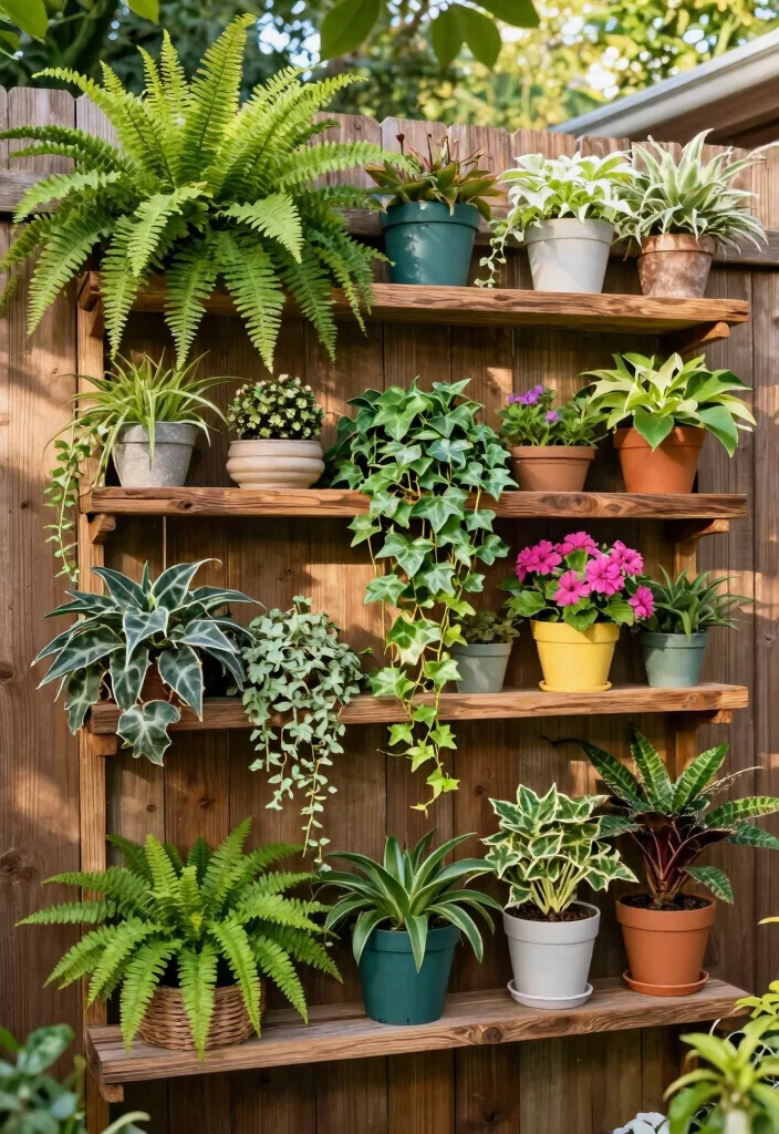 10 Small Patio Ideas for Backyards With Limited Space - 1. Embrace Vertical Gardening 1