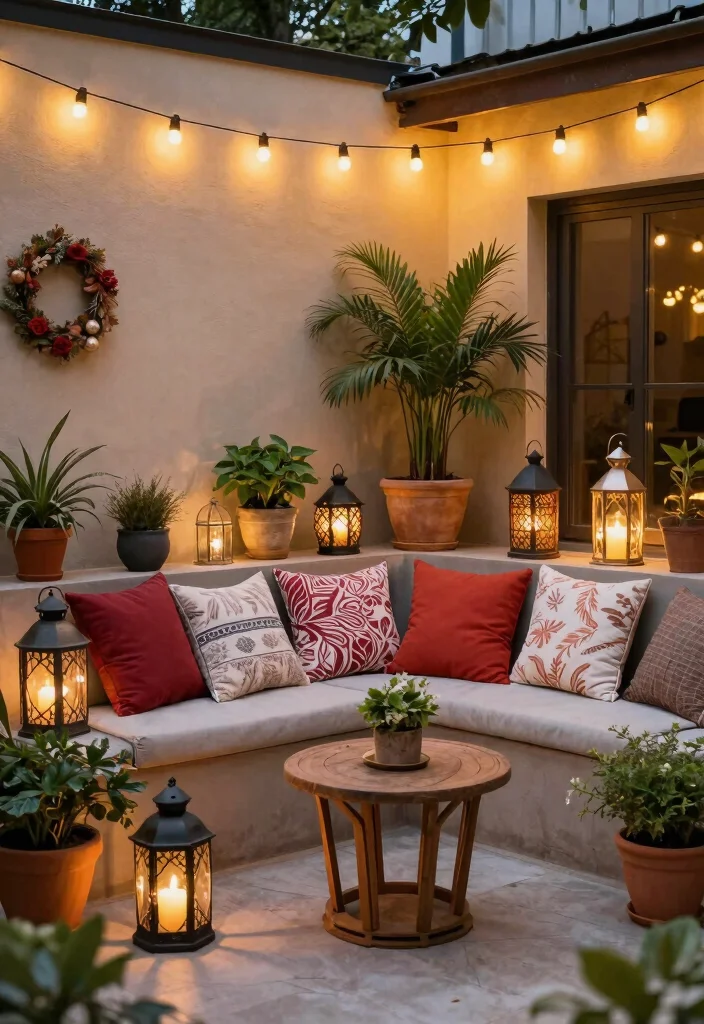 10 Small Patio Ideas for Backyards With Limited Space - 10. Personalize with Accessories 1