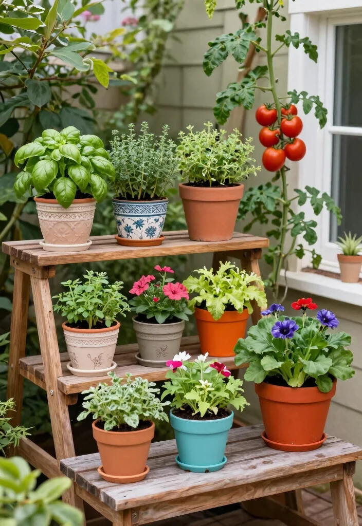 10 Small Patio Ideas for Backyards With Limited Space - 6. Incorporate Edible Plants 1