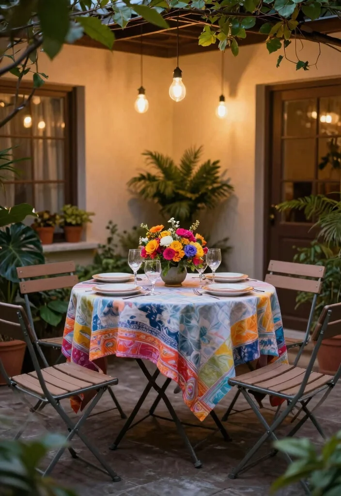 10 Small Patio Ideas for Backyards With Limited Space - 7. Create an Outdoor Dining Experience 1