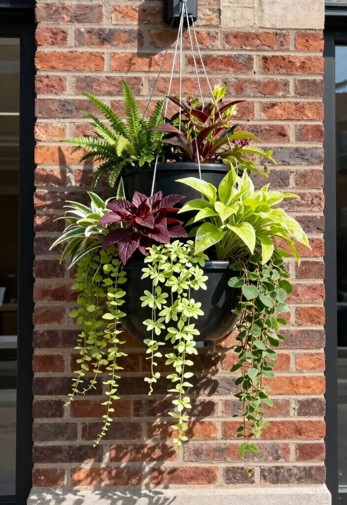 10 Three Tiered Planter Ideas for Vertical Gardens in Small Spaces - 6. Hanging Tiered Planter 1