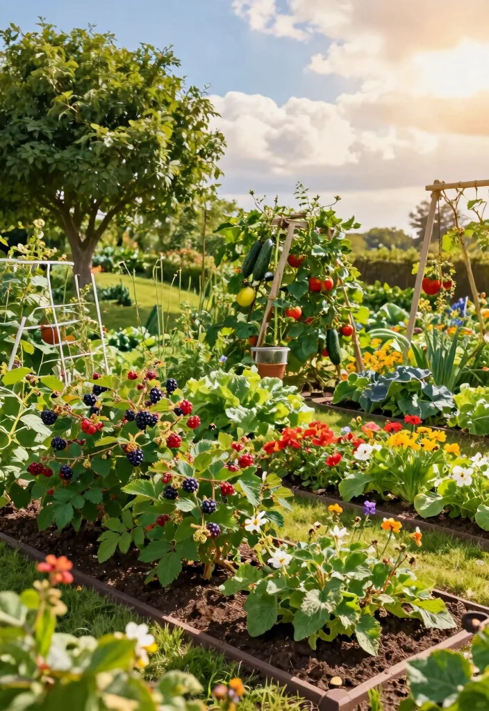 10 Uphill Backyard Ideas for Sloped Yards and Smart Landscaping - 3. Planting an Edible Landscape 1