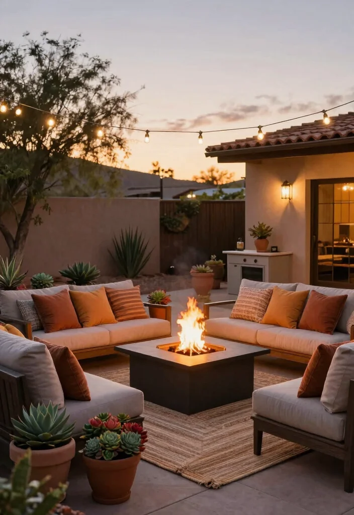 12 Arizona Backyard Ideas for Low Water Outdoor Living - 3. Outdoor Living Spaces 1