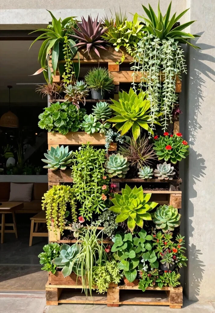 12 Arizona Backyard Ideas for Low Water Outdoor Living - 9. Vertical Gardens 1