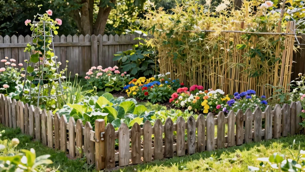 12 Backyard Garden Fence Ideas for Style and Function
