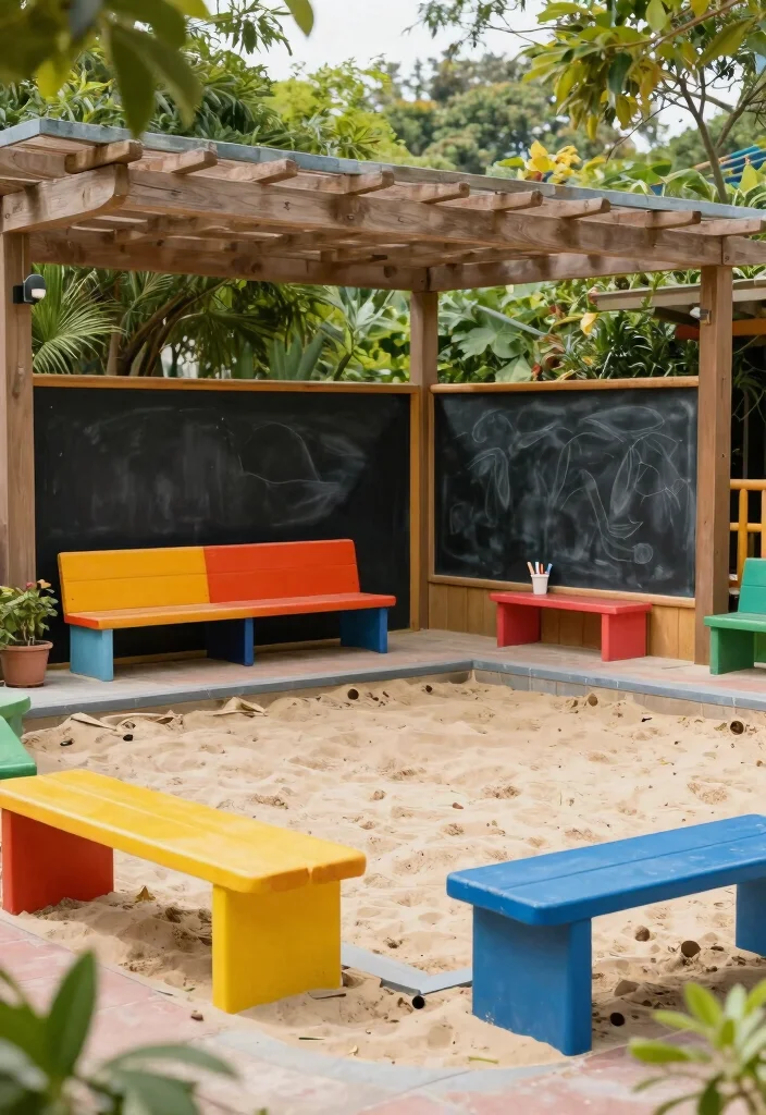 12 Backyard Ideas With Pergola for Shade, Style, and Comfort - 12. Family Play Area 1