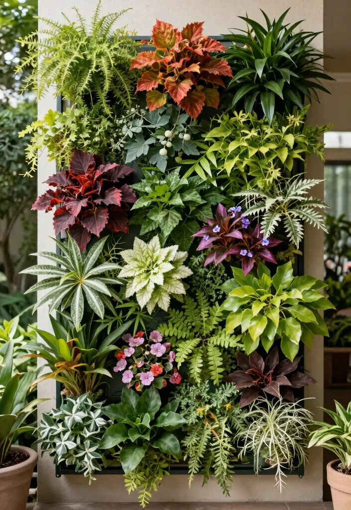 12 Backyard Trellis Ideas to Add Structure and Garden Style - 12. Trellis as Living Wall 1