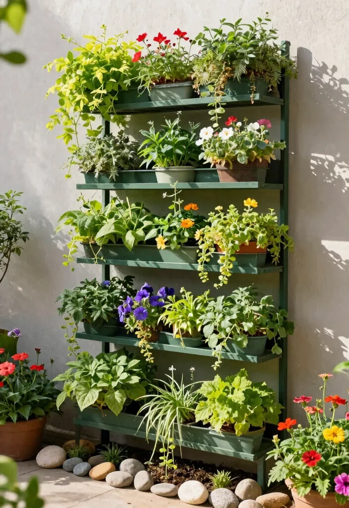12 Backyard Trellis Ideas to Add Structure and Garden Style - 5. Vertical Garden Trellis 1