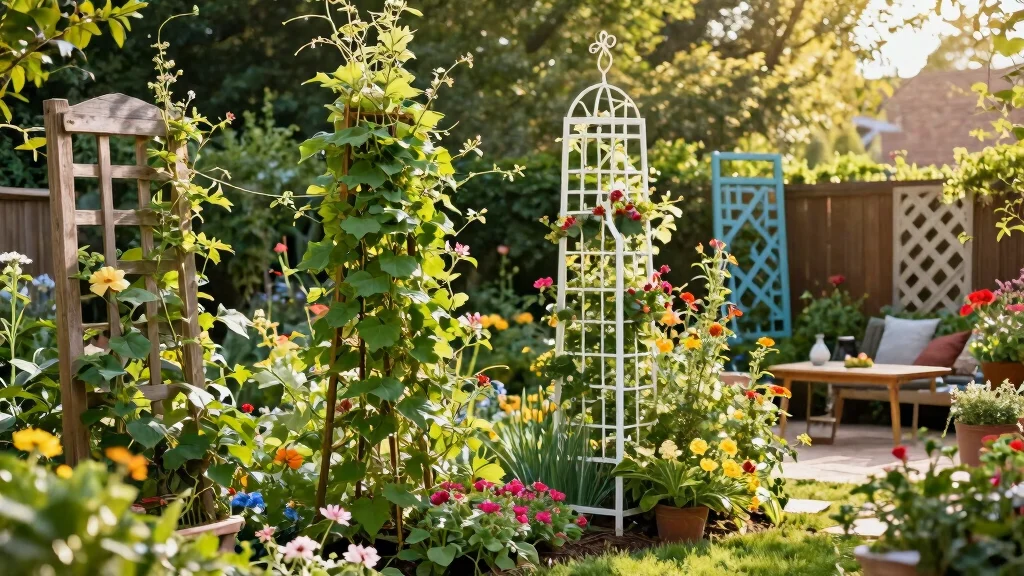12 Backyard Trellis Ideas to Add Structure and Garden Style