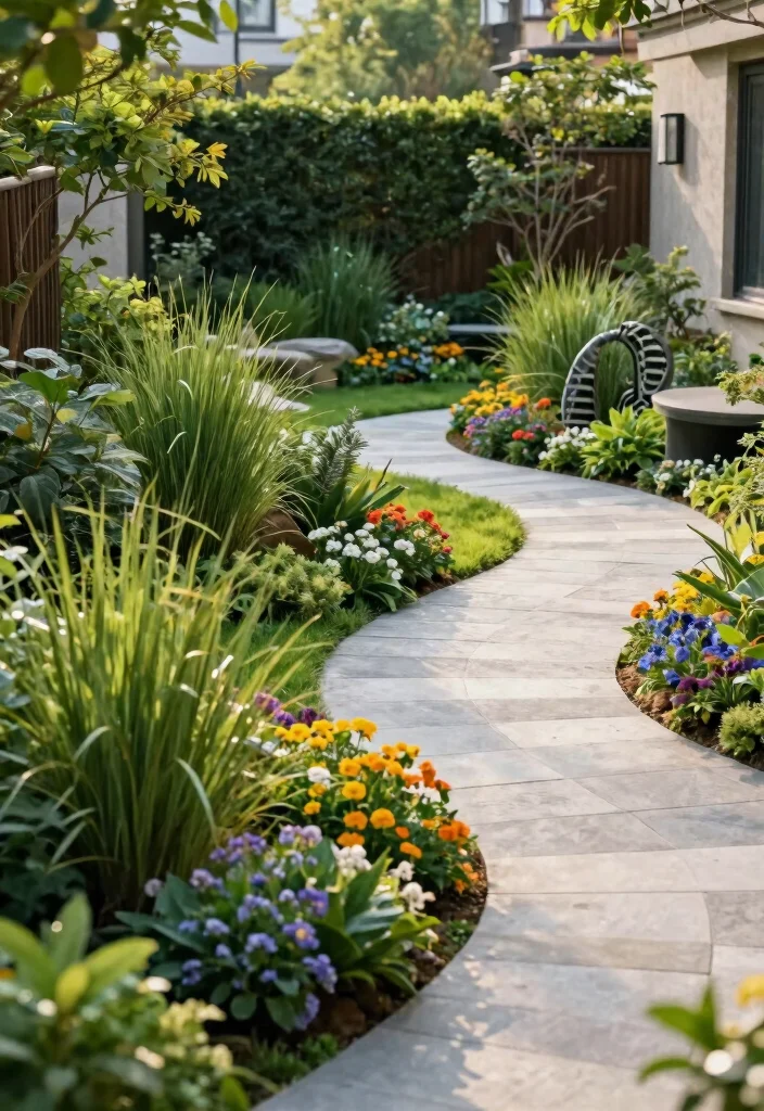 12 Luxury Backyard Ideas for Elegant Outdoor Living Spaces - 6. Upscale Landscaping Designs 1