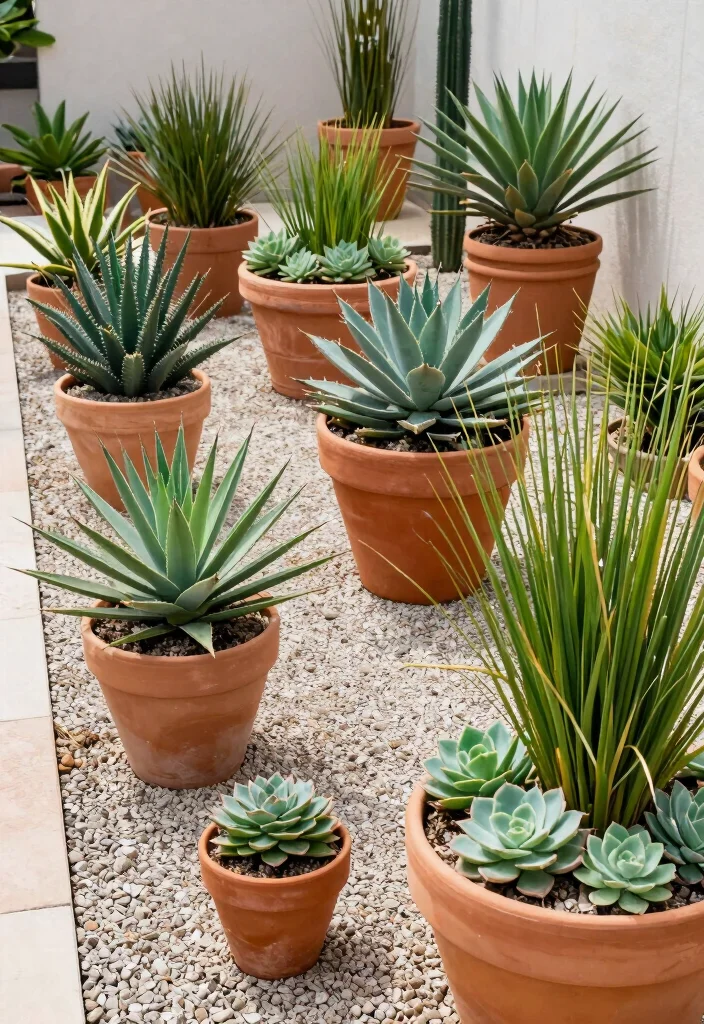 12 Patio Plant Ideas to Add Color, Texture, and Privacy - 10. Drought-Tolerant Landscaping 1