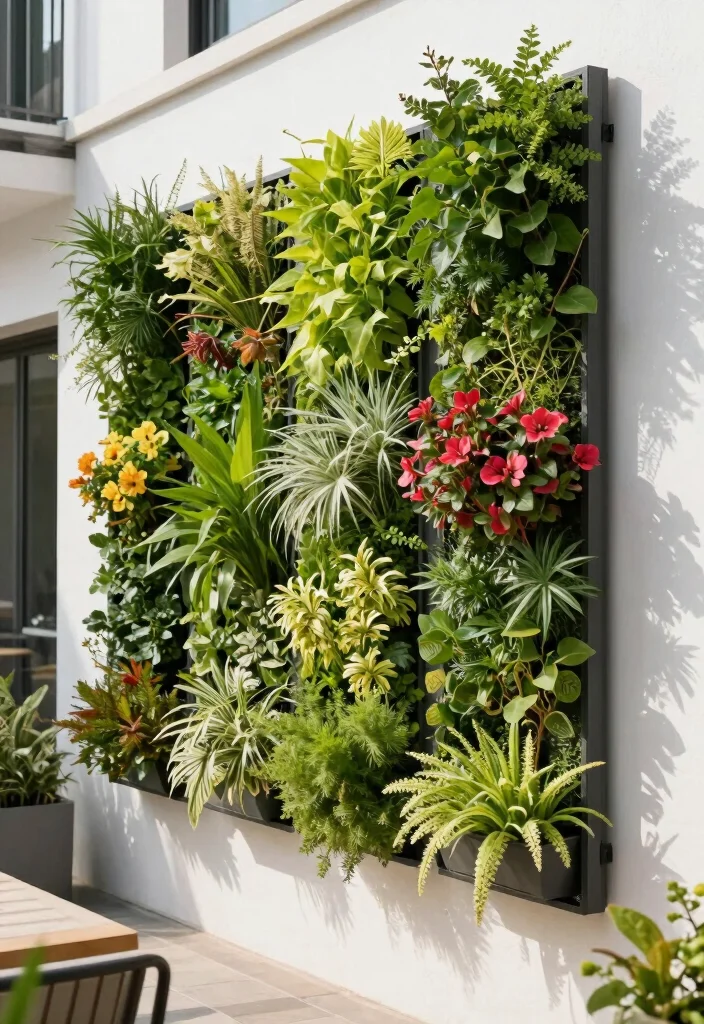 16 Planter Ideas for Patios Porches and Small Gardens 6. Vertical Garden Panels 0