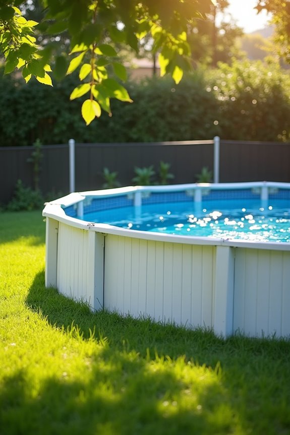 above ground pool wall barrier status