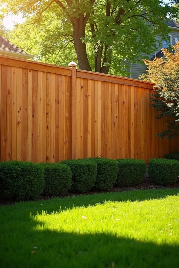 annual fence inspection cleaning backfilled posts