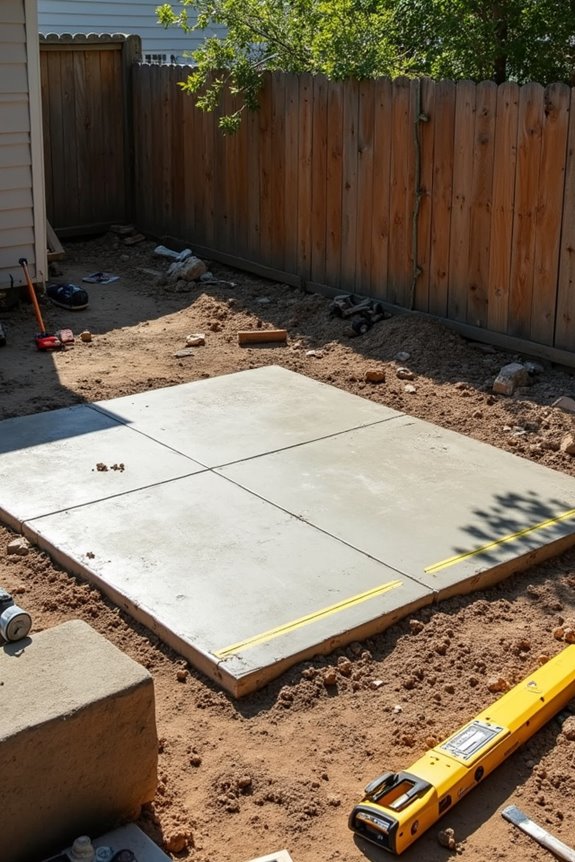 concrete patio site prep costs summarized