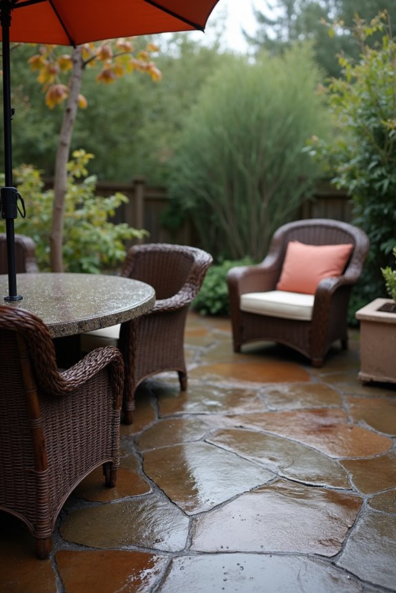 dry cycle rain harms furniture