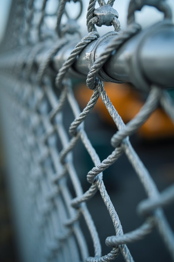 fittings determine fence strength