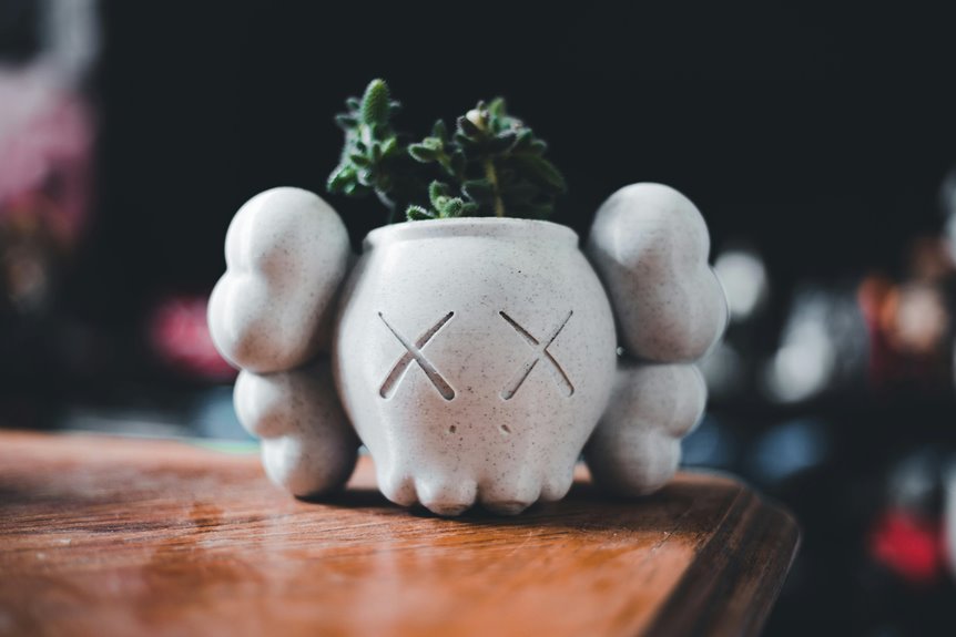 five gallon plant pot size