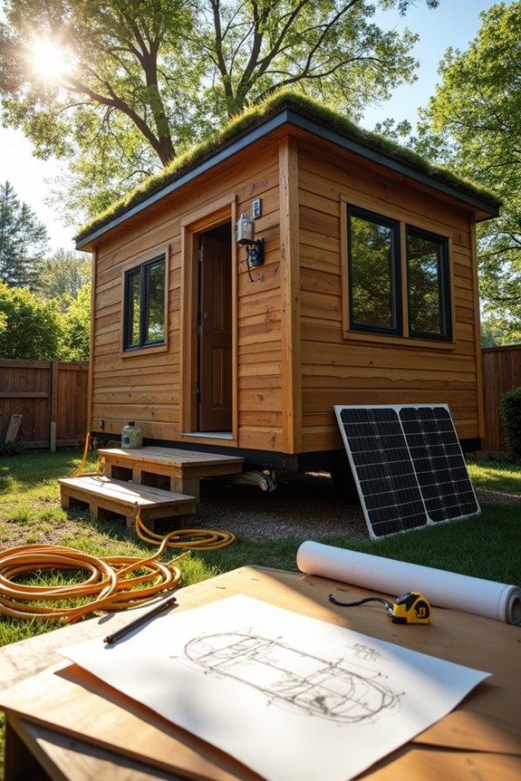 grid vs off grid tiny home considerations