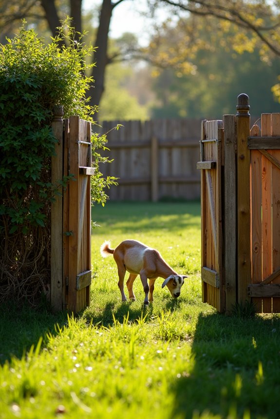 sturdy tall goat proof fencing