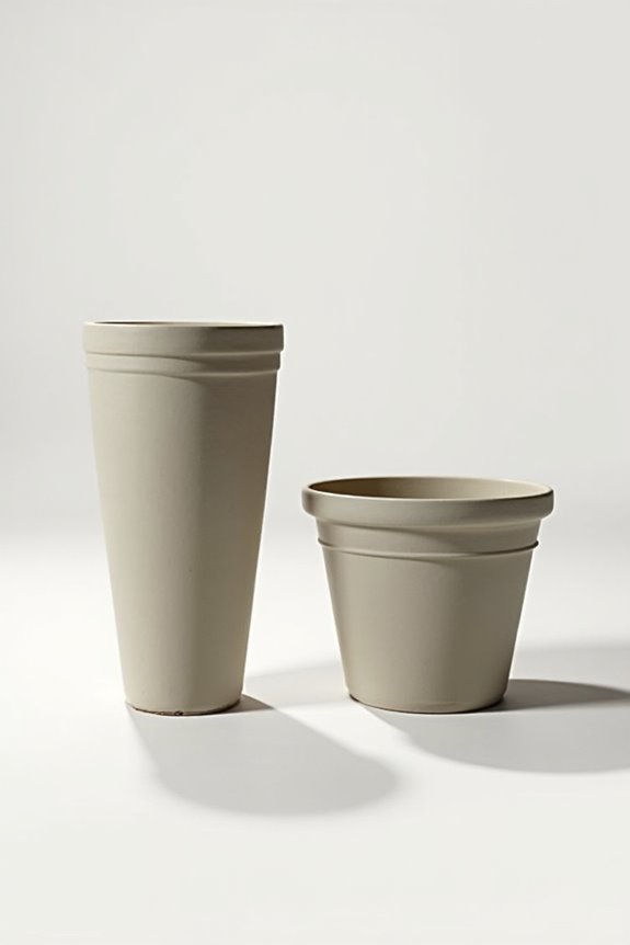 tall vs wide 5 gallon pots match root shape
