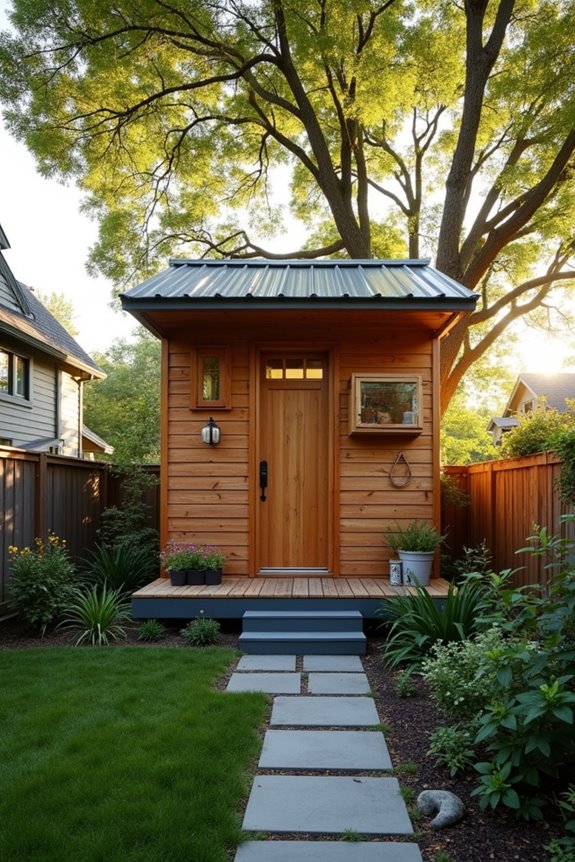 tiny home backyard cost breakdown