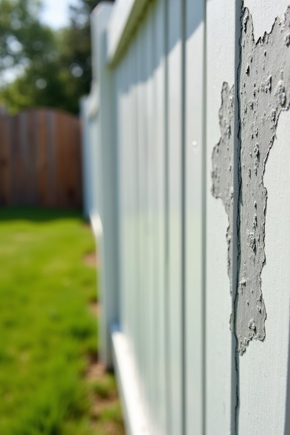 vinyl repels paint cracks