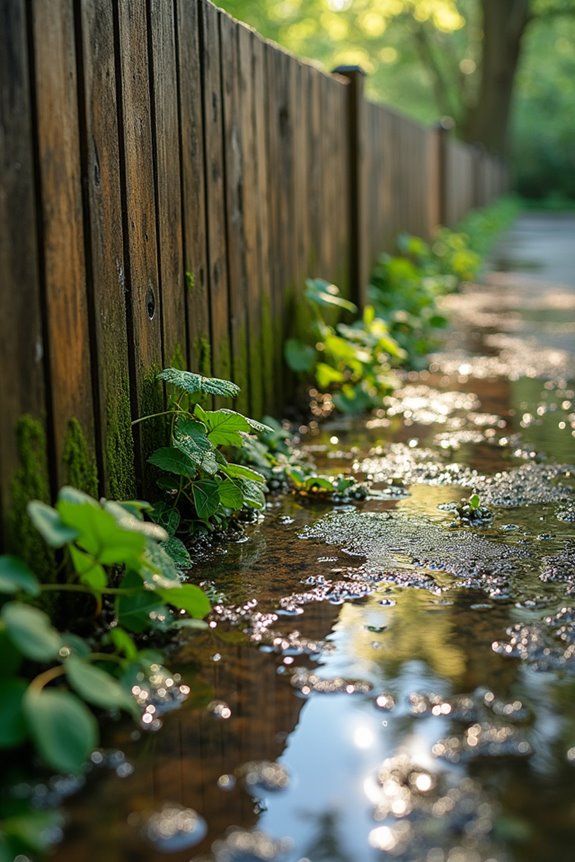 wet climate wood fence maintenance strategies