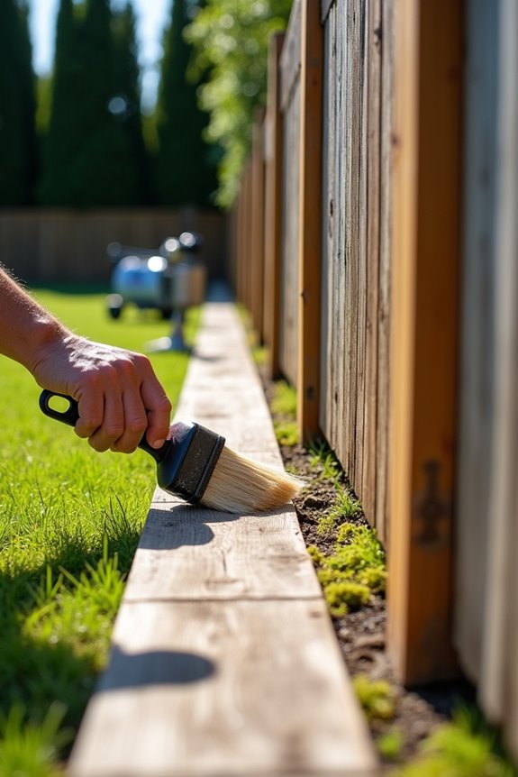 wood fence maintenance prolongs lifespan